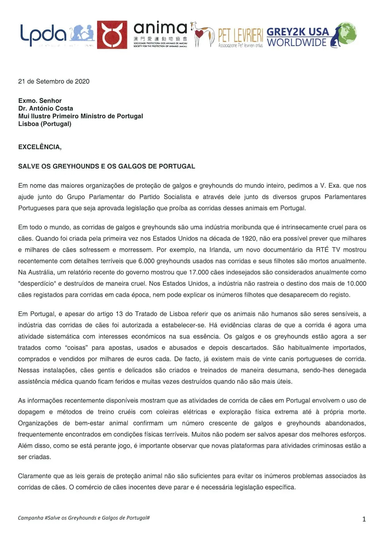 22 09 2020 PM of Portugal PT