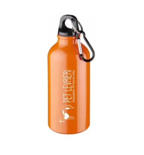 Borraccia pet levrieri orange