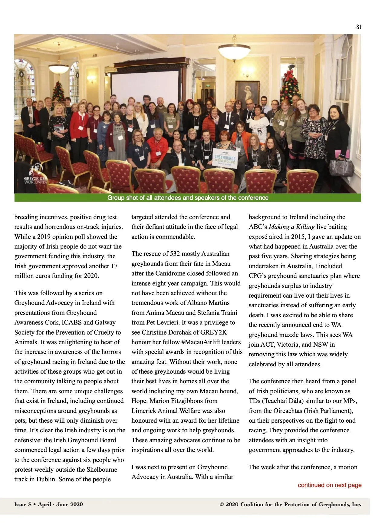 Greyhound Life Matters ISSUE 8 pet levrieri 10