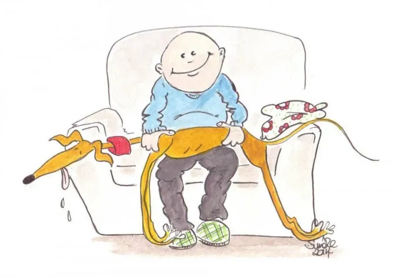 Greyhound yoga position number 711 Losing all sensation in lower limbs