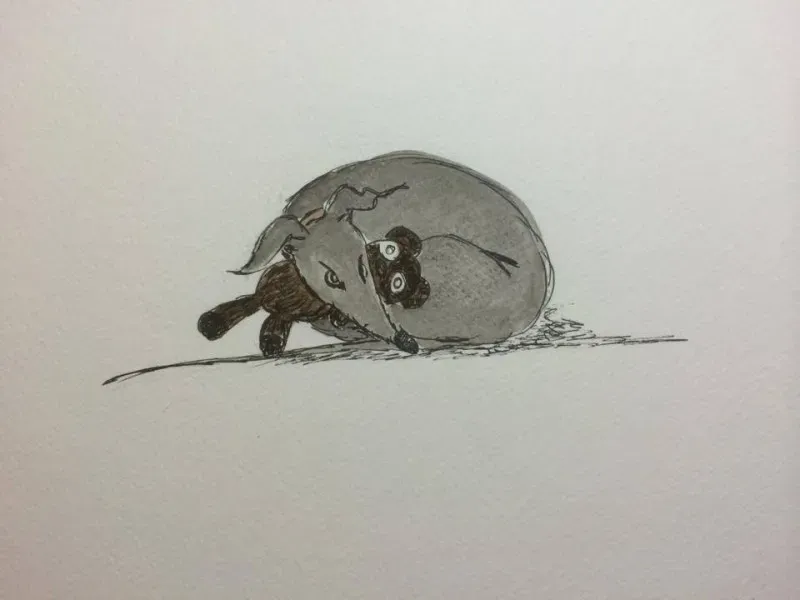 Greyhound yoga position number 812 Its mine...