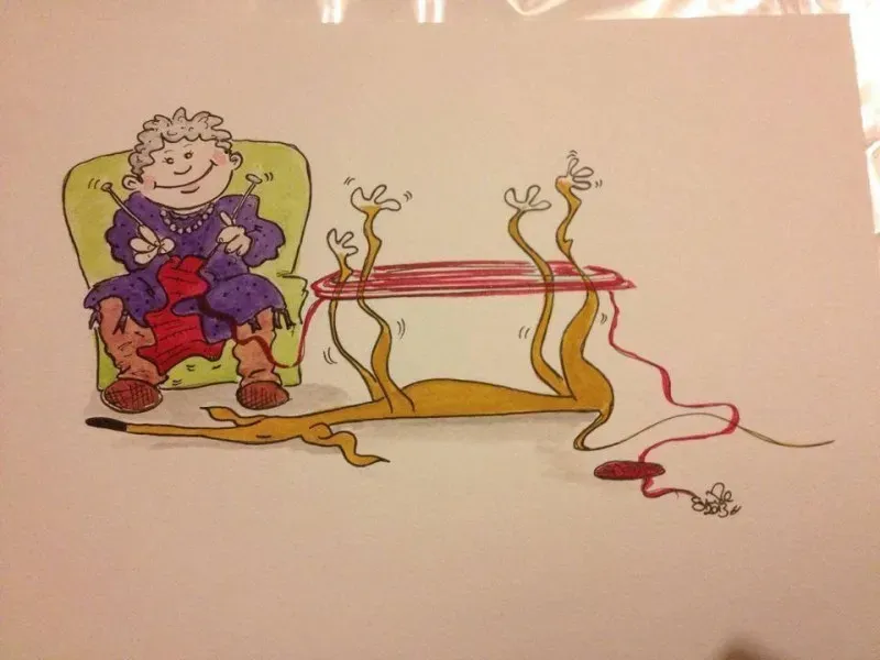 Greyhound yoga position number 902 Helping grandma