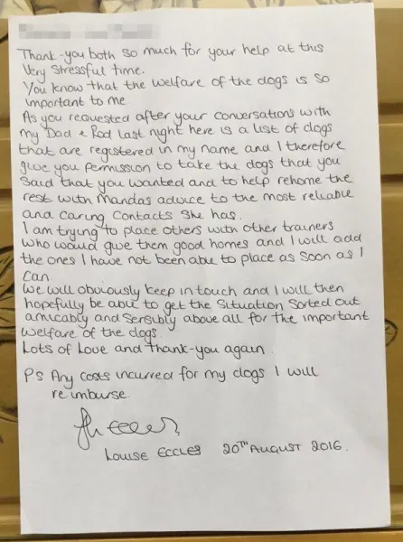 louise eccles letter 2 orig