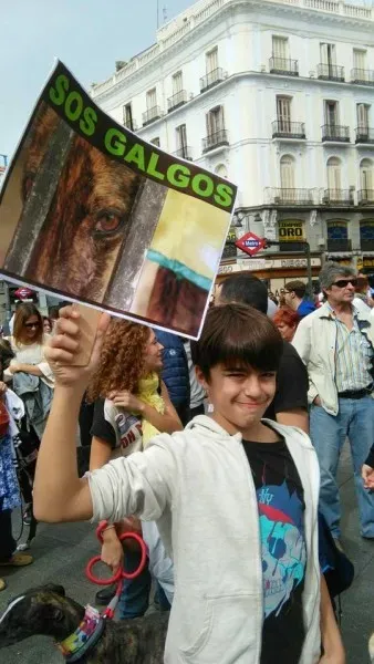 manifestazione a Madrid 5