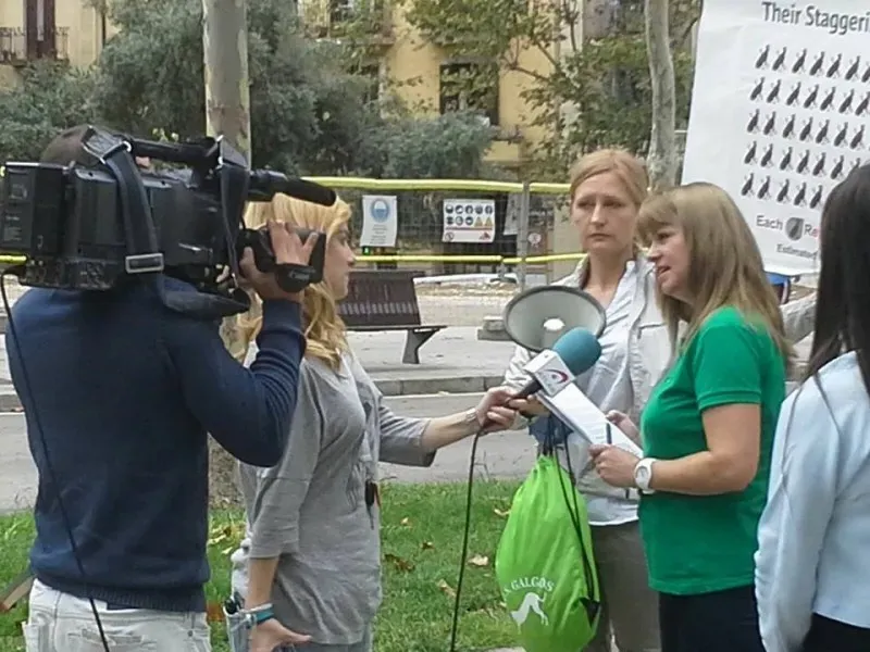 manifestazioneamadrid 6